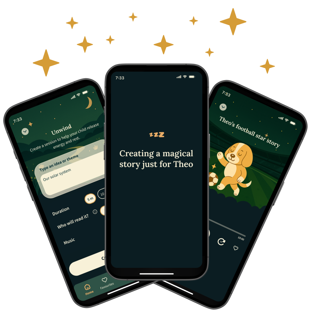 Dozey app screens